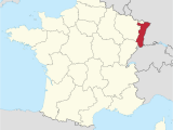 Alsace Lorraine France Map Elsass Wikipedia