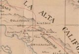 Alta California Map Alta California Map