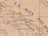 Alta California Map Alta California Map