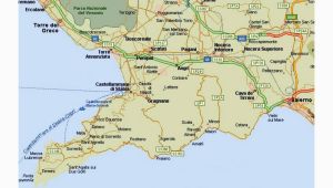 Amalfi Coast Map Of Italy Amalfi Coast tourist Map and Travel Information