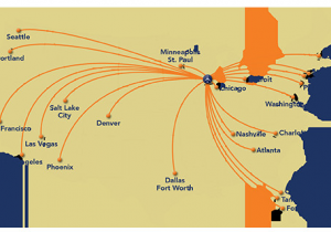 American Airlines Europe Route Map where We Fly