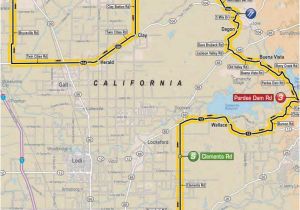 Amgen tour Of California Map tour Of California 2018 Route Stage 5 Stockton Elk Grove