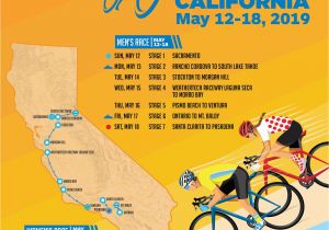 Amgen tour Of California Route Map 2019 Amgen tour Of California Live Video Preview Startlist Route