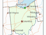 Amherst Ohio Map Born and Raised In Amherst Ohio Lorain County Just A Small town