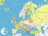 Amsterdam On Europe Map Map Of Europe Wallpaper 56 Images