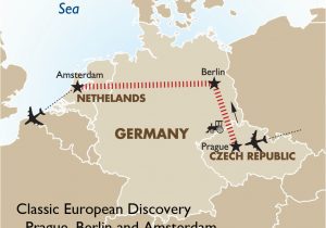 Amsterdam On Map Of Europe Classic European Discovery European tours Goway Travel