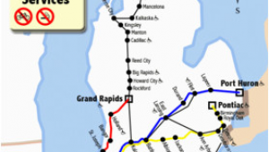 Amtrak Map Michigan Michigan Central Railroad Revolvy