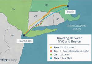 Amtrak Map New England How to Travel Between New York City and Boston