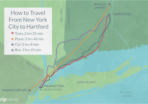 Amtrak Map New England How to Travel Between New York City and Hartford