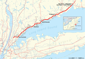 Amtrak New England Map New Haven Line Wikipedia