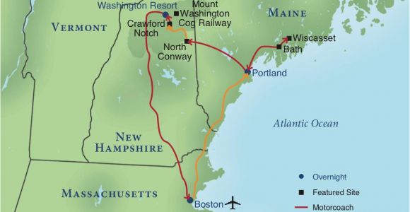 Amtrak New England Map Railroading New England Smithsonian Journeys