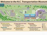 Amtrak north Carolina Map Nc Transportation Museum Map Of the Museum