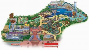 Amusement Parks In California Map Maps Of Disneyland Resort In Anaheim California