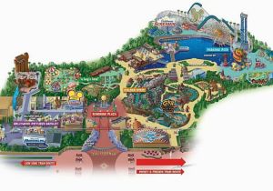 Amusement Parks In California Map Maps Of Disneyland Resort In Anaheim California