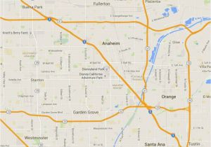 Anaheim California Map Google Maps Of Disneyland Resort In Anaheim California