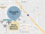 Anaheim California On A Map Maps Of the Disneyland Resort