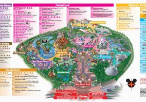 Anaheim California On Map Disneyland Park Map In California Map Of Disneyland
