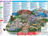 Anaheim California On Map Disneyland Park Map In California Map Of Disneyland