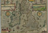 Ancient Maps Of Ireland Map Of Great Britain and Ireland Made In 1610 Maps