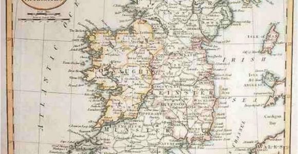 Ancient Maps Of Ireland Map Of Ireland In 1800 Russell Maps Map Historical