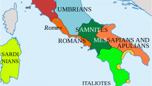 Ancient Roman Map Of Italy Italy In 400 Bc Roman Maps Italy History Roman Empire Italy Map