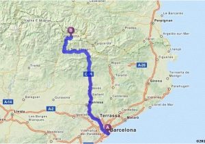 Andorra Spain Map Driving Directions From Barcelona Spain to andorra