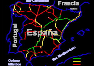 Andorra Spain Map Spain Railways Skyscrapercity