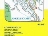 Angels Camp California Map Calaveras County Angels Camp and Arnold California by Gm Johnson