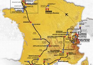 Angers France Map tour De France 2016 Die Strecke