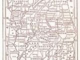Antique Map Of Alabama Alabama Antique Maps and Old Maps