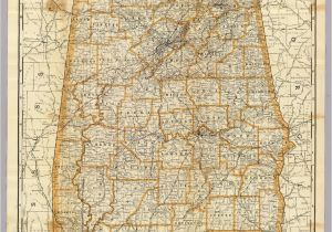 Antique Map Of Alabama Map Of Alabama David Rumsey Historical Map Collection