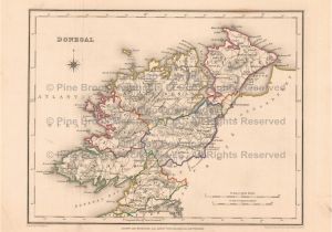 Antique Maps Of Ireland for Sale Pin by Pine Brook Antique Maps Vintage Antique Map Decor and Gifts
