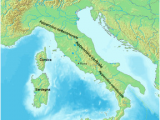 Apennines Italy Map Apennine Muntains Wikipedia