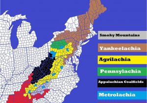 Appalachian Mountains Tennessee Map Understanding the 7 Distinct Nations Of Appalachia Appalachian