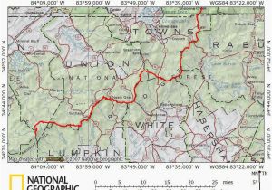 Appalachian Trail In Tennessee Map Georgia Appalachian Trail Map Pdf Secretmuseum