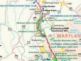 Appalachian Trail Map Tennessee Georgia Appalachian Trail Map Pdf Secretmuseum