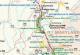 Appalachian Trail Tennessee Map Georgia Appalachian Trail Map Pdf Secretmuseum