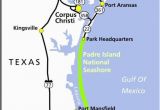 Aransas Pass Texas Map Maps Padre island National Seashore U S National Park Service