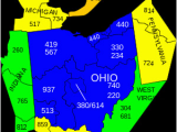 Area Code Map for Texas area Codes 234 and 330 Wikipedia