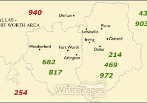 Area Code Map for Texas area Codes for Dallas Texas Call Dallas Texas