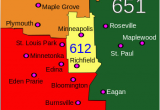 Area Code Map Minnesota area Code 612 Wikipedia