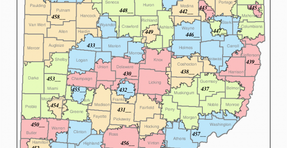 Area Code Map Of Ohio Ohio 3 Digit Zip Code areas State Library Of Ohio Digital Collection