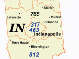 Area Codes Canada Map Oucc Indiana area Codes