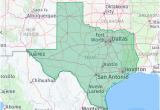 Area Codes In Texas Map Listing Of All Zip Codes In the State Of Texas