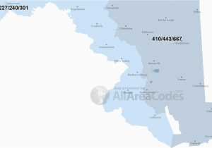 Area Codes Ohio Map Maryland area Codes Map List and Phone Lookup