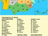 Areas Of Spain Map Map Of Provinces Of Spain Travel Journal Ing In 2019 Provinces