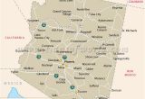 Arizona Texas Map State Map Of Arizona with Cities Secretmuseum