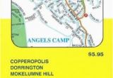 Arnold California Map Calaveras County Angels Camp and Arnold California by Gm Johnson