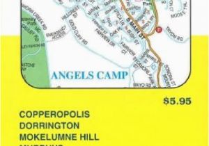 Arnold California Map Calaveras County Angels Camp and Arnold California by Gm Johnson