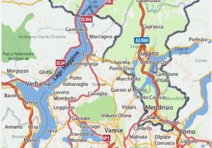 Arona Italy Map Map Of Lake Maggiore Italy In 2019 Map Italy